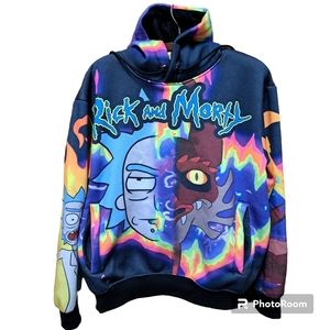 Rick and Morty Adult Swim Members Only Dragon Hoodie